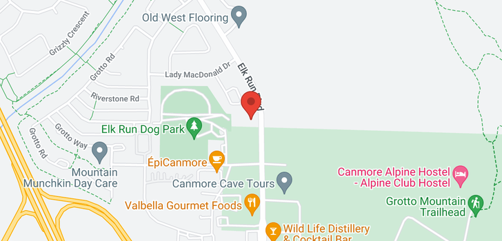 map of 117 115  Elk Run  Boulevard
